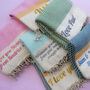 Personalised Cotton Throw Blanket, Baptism Gift, thumbnail 9 of 12