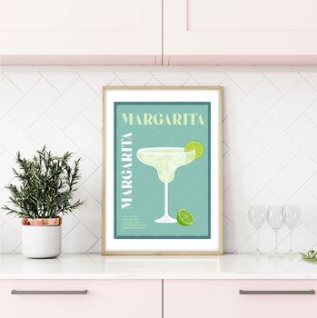 Margarita Cocktail Poster, 2 of 6