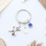 Personalised Skiing Keyring Ski Gift, Travel Keepsake, thumbnail 3 of 7