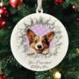 Personalised Christmas Corgi Break Through, thumbnail 3 of 10