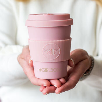 Personalised Etched Eco Friendly Reusable Coffee Cup, 4 of 12