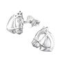 Wild Horse Sterling Silver Earrings, thumbnail 3 of 7