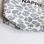 Personalised Baby Nappy Zipper Pouch Bag, thumbnail 8 of 8