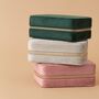 Personalised Brides Velvet Jewellery Box, thumbnail 3 of 12