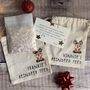 Personalised Christmas Eve Box Filler Reindeer Food Mini Bag, thumbnail 2 of 4