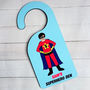 Design Your Own Superboy Personalised Door Sign, thumbnail 1 of 2