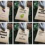Funny Natural Cotton Vegan Tote Bag, thumbnail 4 of 12