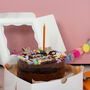 Personalised Party Brownie Cake, thumbnail 4 of 4