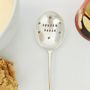 Personalised Silver Plated Vintage Soup Spoon, thumbnail 1 of 4