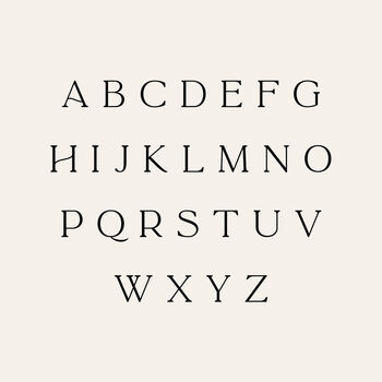 Personalised Birth Flower Initials Canvas Tote Bag, 3 of 3