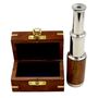 Six Inch The Westminster Chrome And Wood Telescope, thumbnail 2 of 6