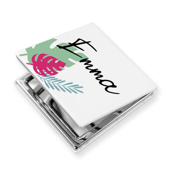 Personalised Tropical Compact Mirror, 6 of 12