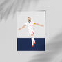 Harry Kane World Cup England Football Print, thumbnail 2 of 4