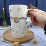 Bone China Barn Owl Tall Mug, thumbnail 5 of 7