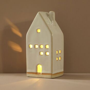 Ceramic House LED Decoration, 6 of 8