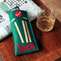 Cricket Glasses Case Personalised Gift For Dad Grandad, thumbnail 1 of 3