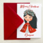 Personalised Christmas Greetings Card For Daughter, thumbnail 3 of 7