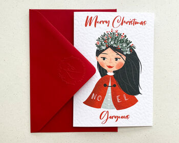 Personalised Christmas Greetings Card For Daughter, 3 of 7