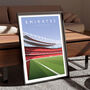 Arsenal Fc Emirates Stadium North Bank Poster, thumbnail 1 of 6