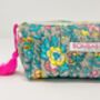 Handmade Quilted Floral Pencil Case, thumbnail 1 of 5