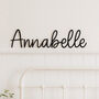 Personalised Wooden Name Sign For Childrens Rooms Nursery, thumbnail 3 of 6