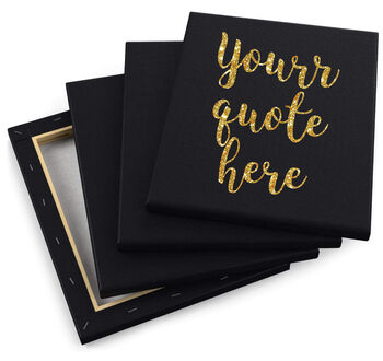 Personalised Quote Print To Canvas, 3 of 11