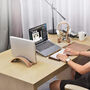 Vertical Laptop Stand With Four Soft Silicone Inserts, thumbnail 1 of 4