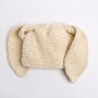 Baby Bunny Ear Hat Easy Knitting Kit Easter, thumbnail 3 of 10