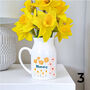 Personalised Flower Jug Vase Mother's Day Gift For Her, thumbnail 4 of 4