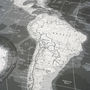 Black And White World Map, thumbnail 12 of 12