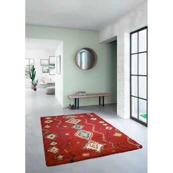 Bothwell Geometric Shag Area Rug, 6 of 9