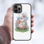 Bunny Painting iPhone Case, thumbnail 3 of 5