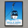 Isola 2000 Ski Resort Poster, thumbnail 1 of 6