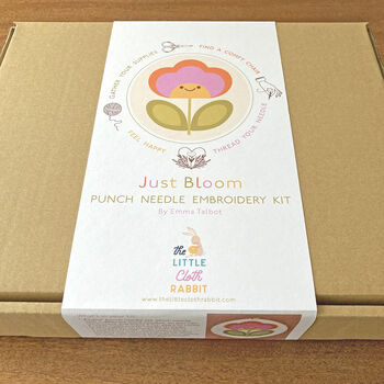 'Bloom' Punch Needle Embroidery Craft Kit, 8 of 9