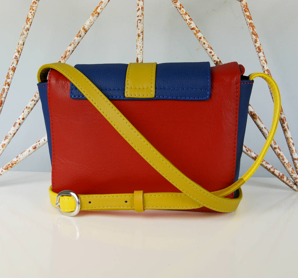 colour block crossbody handbag by freeload accessories ...