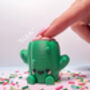 Cute Cactus Fidget Clicker Keychain | Desktop Mechanical Switch Bag Charm | Calming Sensory Office Desk Accessory, thumbnail 5 of 6
