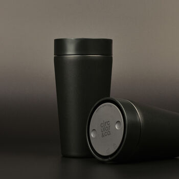Circular And Co Travel Mug Made From Recycled Stainless Steel 8oz Black, 4 of 8