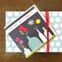 Happy Birthday Flowers Card, thumbnail 1 of 4
