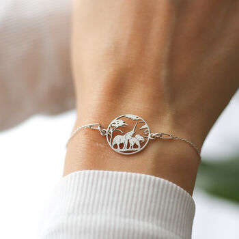 You Are Loved Elephant Bracelet – Special Gift For Daughter, Mother And Daughter Jewellery, 2 of 8