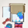Embroidered Paper Decoration Craft Kit, thumbnail 4 of 8