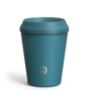 Personalised Premium Reusable Cup 8oz Teal, thumbnail 2 of 3