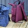 Personalised Roll Top Backpack, thumbnail 5 of 12