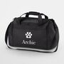 Custom Pet Holdall Bag For Travel, Puppy Gift, thumbnail 1 of 6