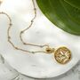 Gold Plated Sterling Silver Tree Necklace, thumbnail 3 of 6