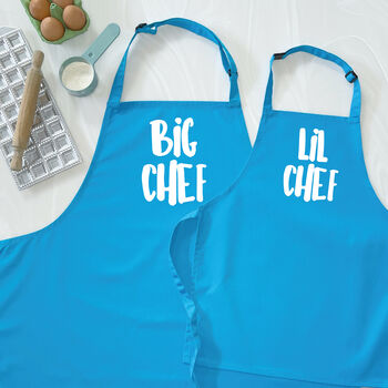 Big / Lil Chef Father And Son Apron Set, 3 of 11