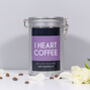 Personalised A Latte Love Coffee Gift In Tin, thumbnail 9 of 12