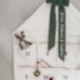 Personalised Canvas Advent Calendar Velvet Bow, thumbnail 5 of 11