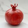 Handmade Ceramic Pomegranate, thumbnail 3 of 3