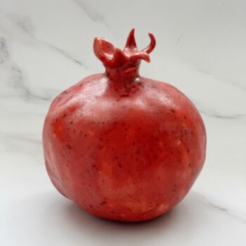 Handmade Ceramic Pomegranate, 3 of 3