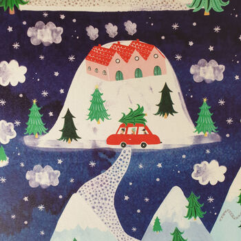 Little Christmas Scene Wrapping Paper, 5 of 10